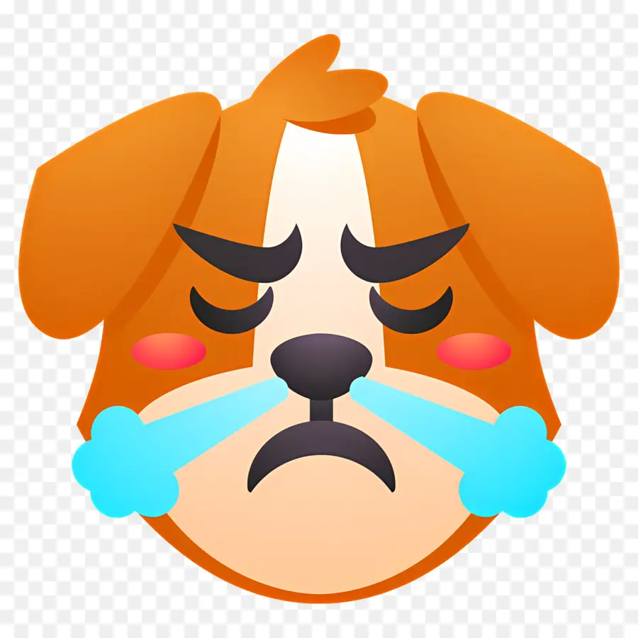 Emoji De Chien，Chien En Colère PNG