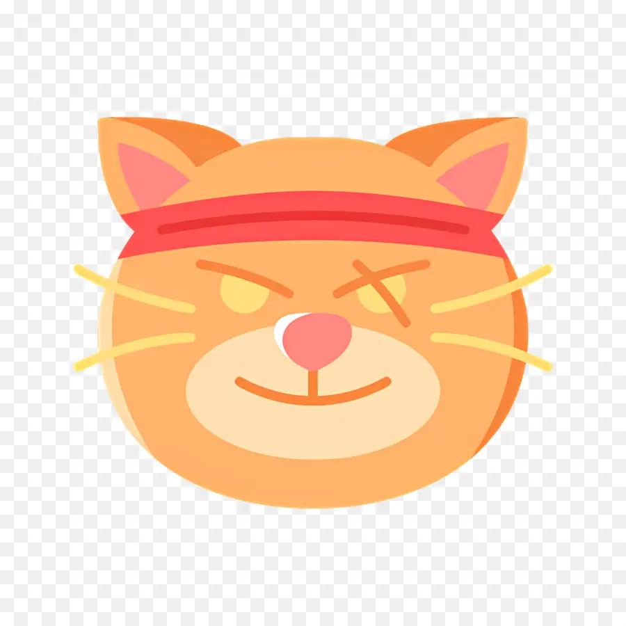 Chat Emoji，Visage De Chat PNG