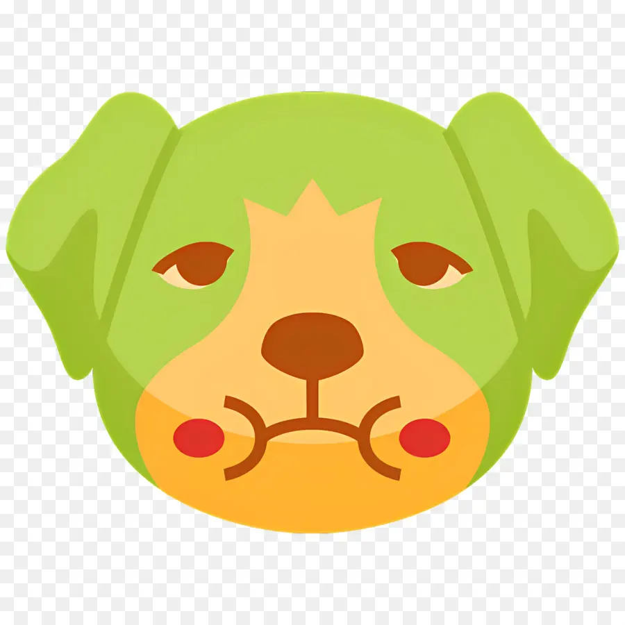 Emoji De Chien，Chien Grincheux PNG