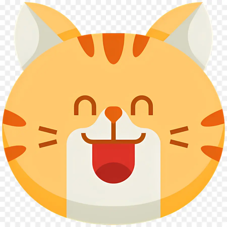 Chat Emoji，Chat Triste PNG