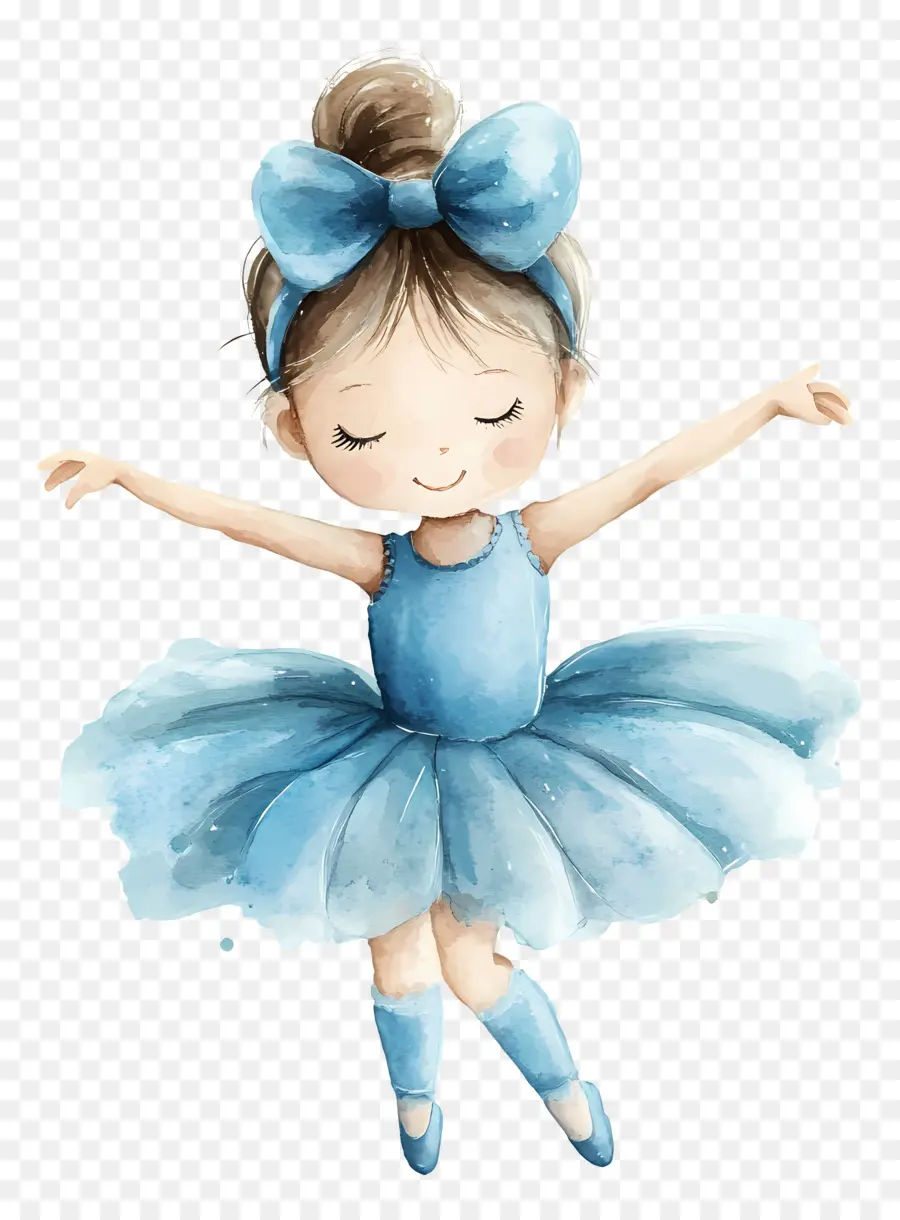 Ballet，Ballerine Bleue PNG