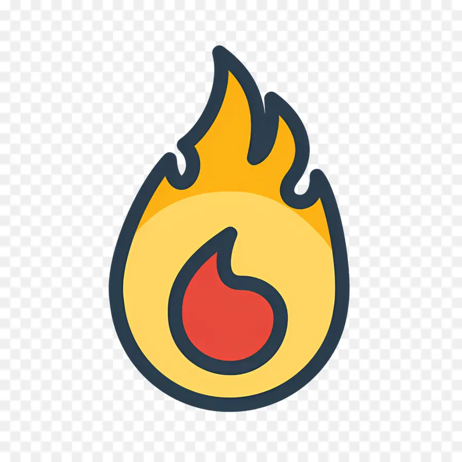 Emoji De Feu，Flamme PNG