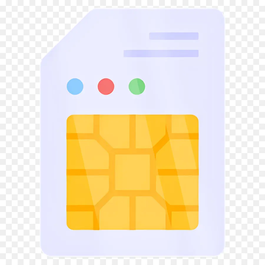 Mémoire Du Téléphone，Carte Sim PNG