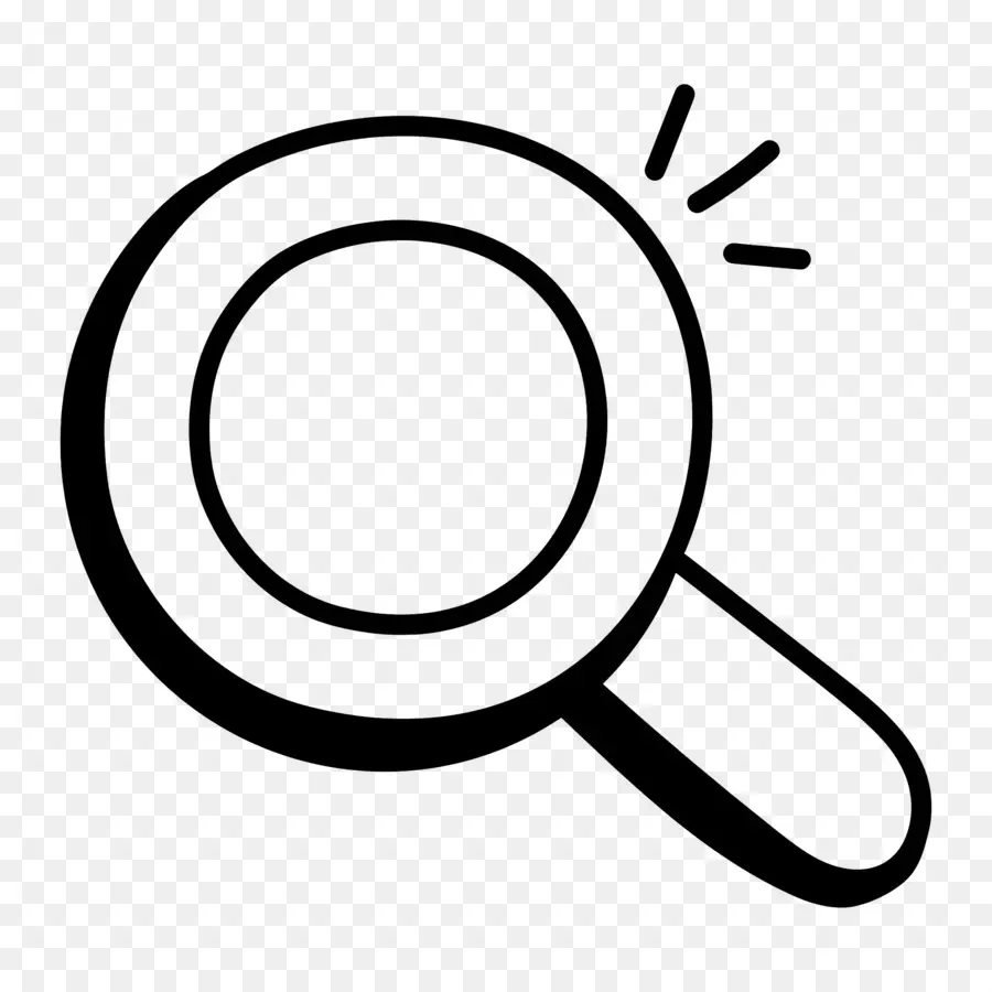 Recherche，Loupe PNG