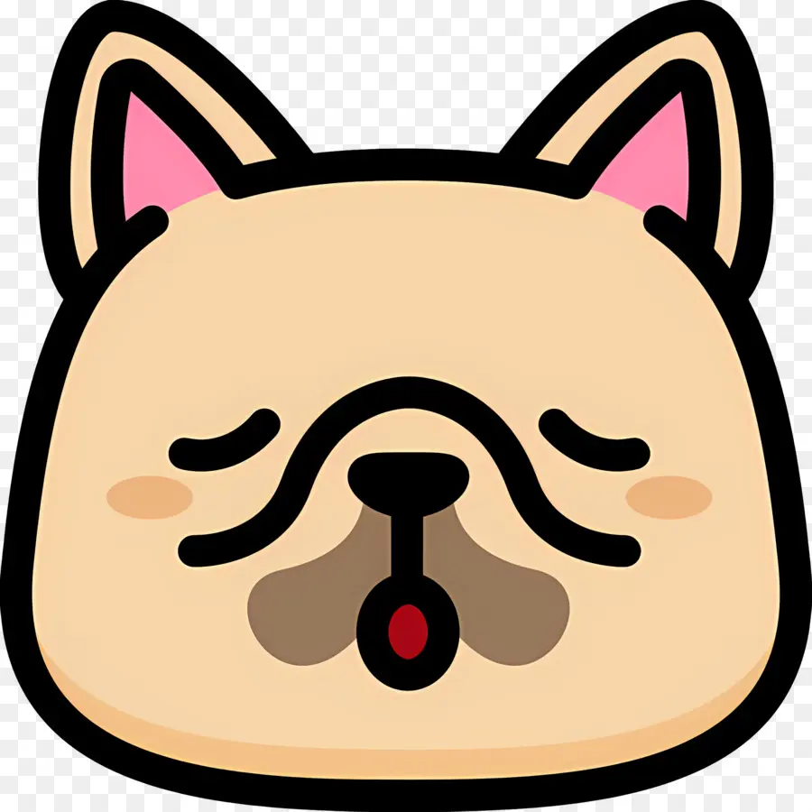 Emoji De Chien，Visage De Chien PNG