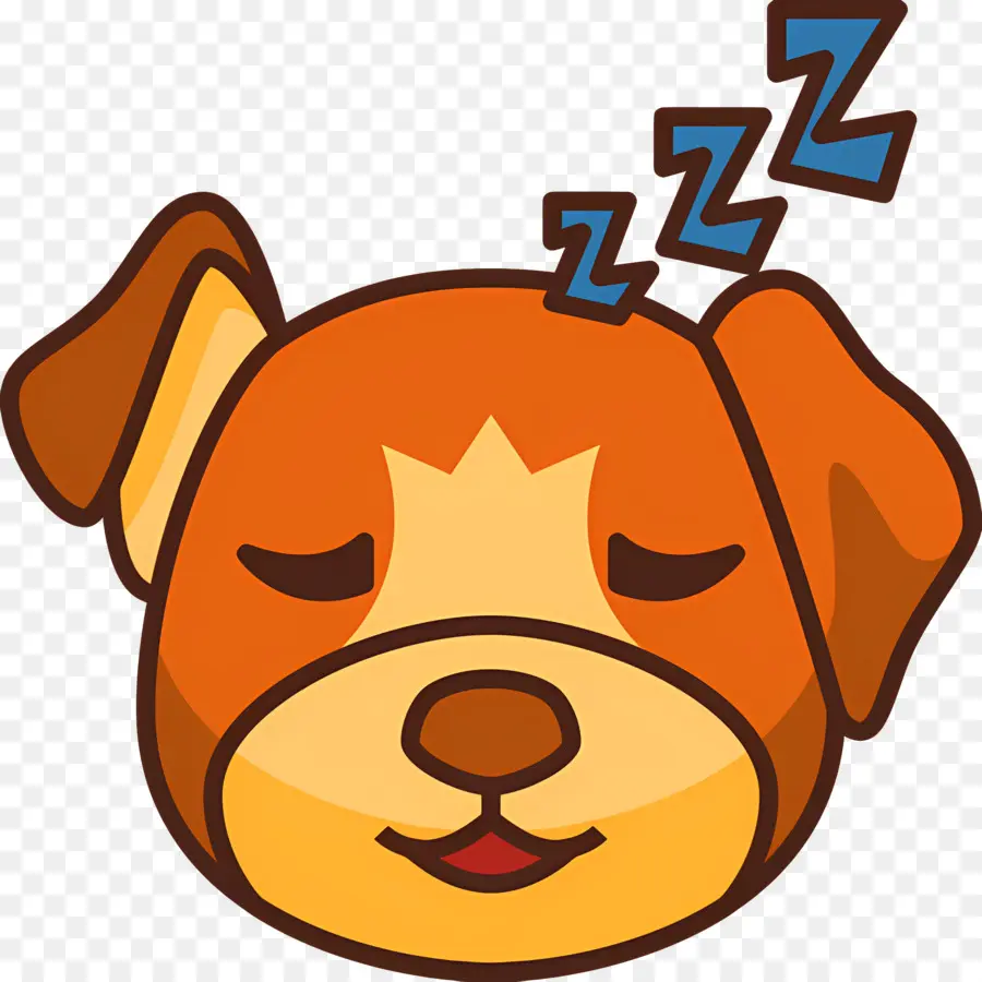 Emoji De Chien，Chien Endormi PNG