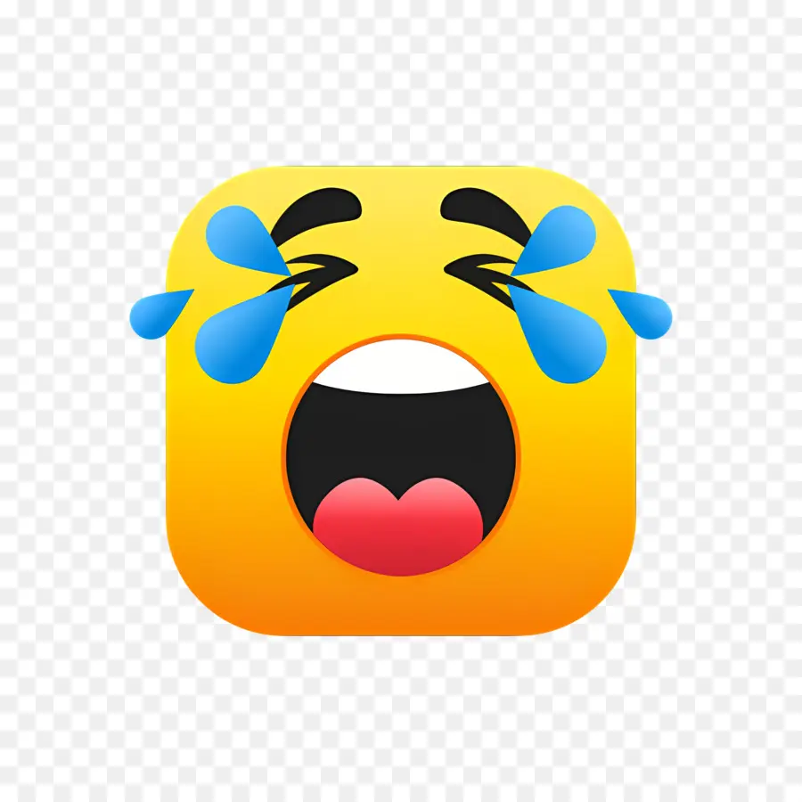 Emoji Qui Pleure，Emoji Riant PNG