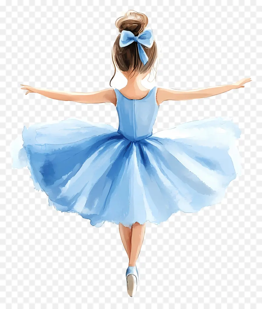 Ballet，Ballerine Bleue PNG