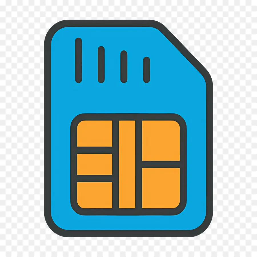 Mémoire Du Téléphone，Icône De La Carte Sim PNG