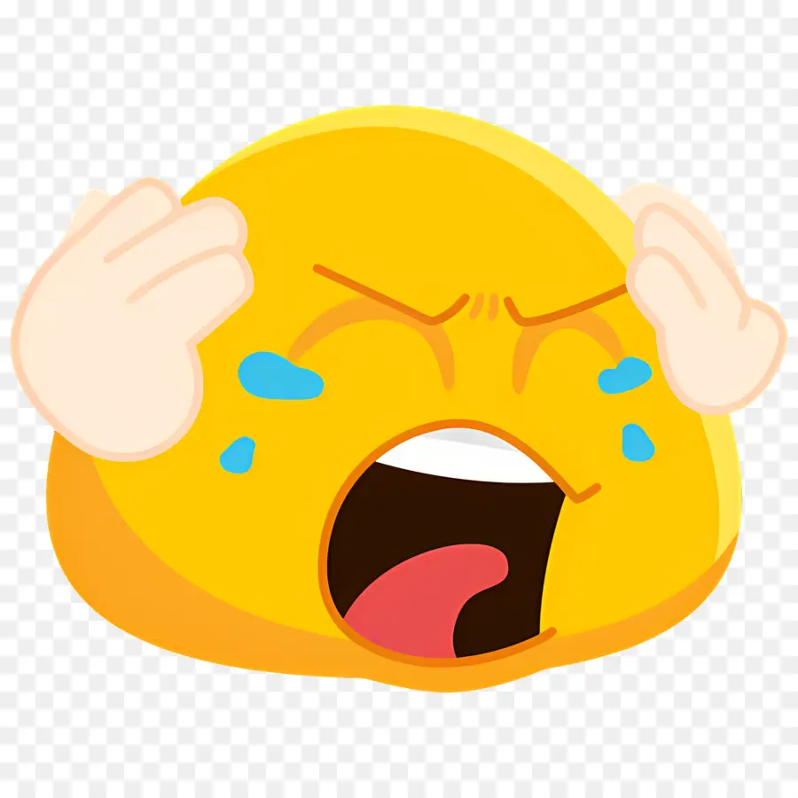 Emoji Qui Pleure，Visage Qui Pleure PNG