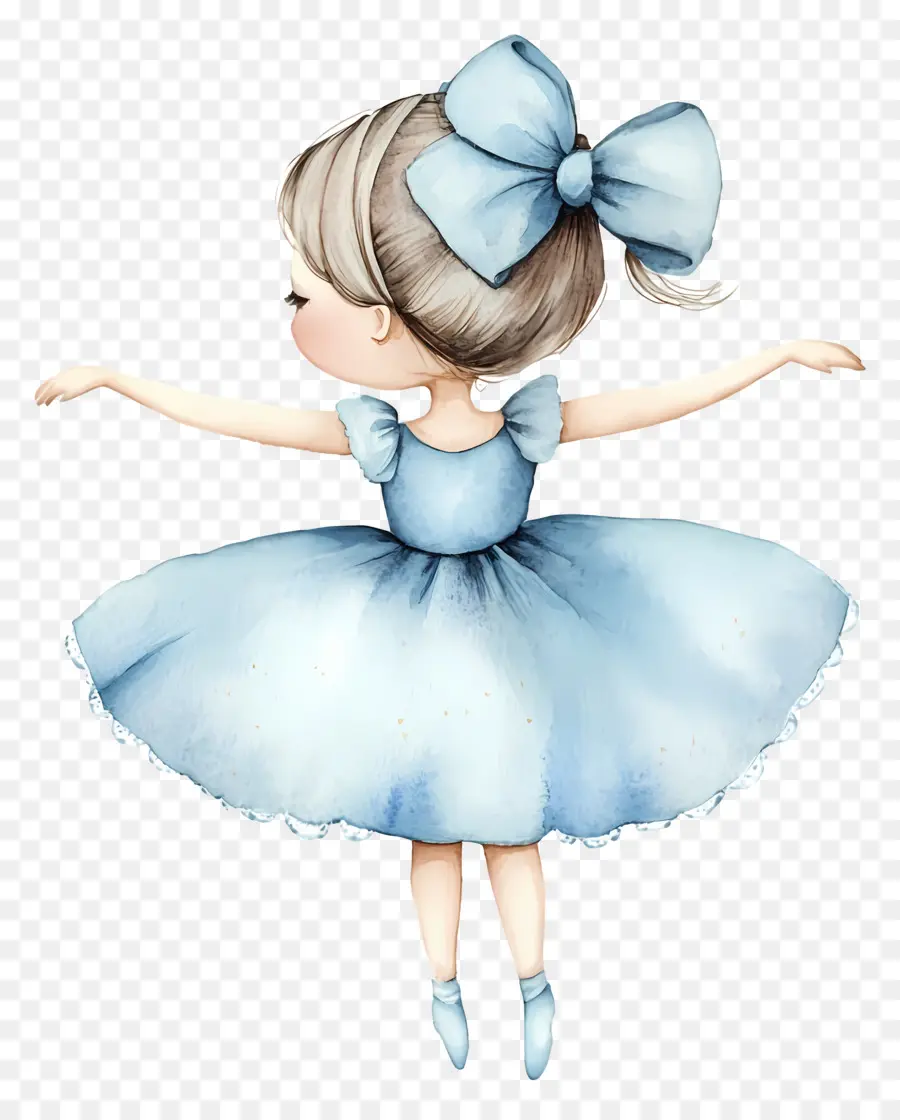 Ballet，Ballerine Bleue PNG