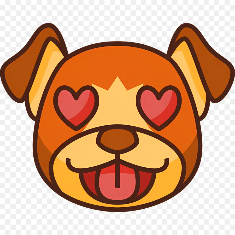 Emoji De Chien，Chien D'amour PNG