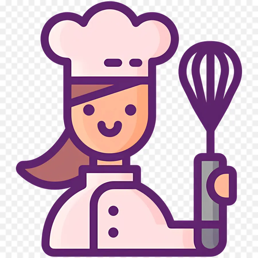 Cuisinier，Femme Chef PNG