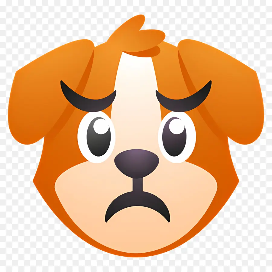 Emoji De Chien，Chien En Colère PNG