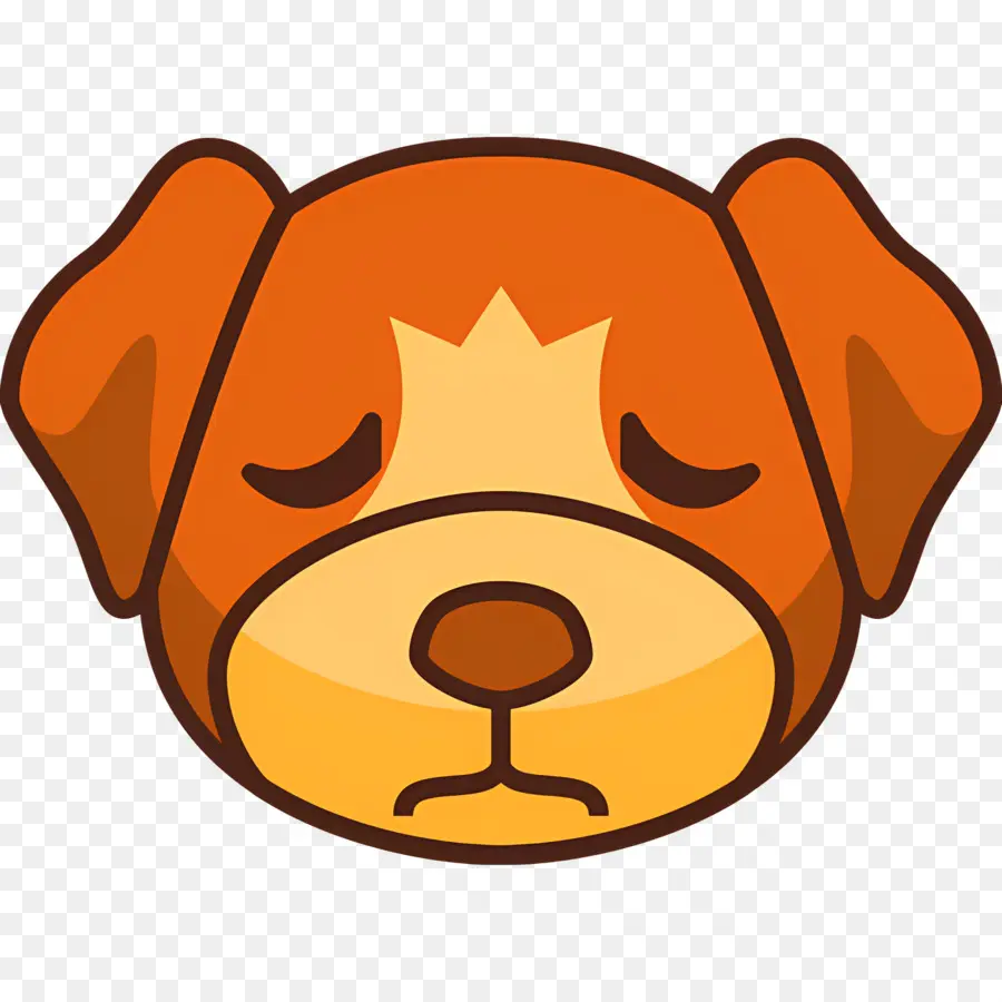 Emoji De Chien，Chien Triste PNG