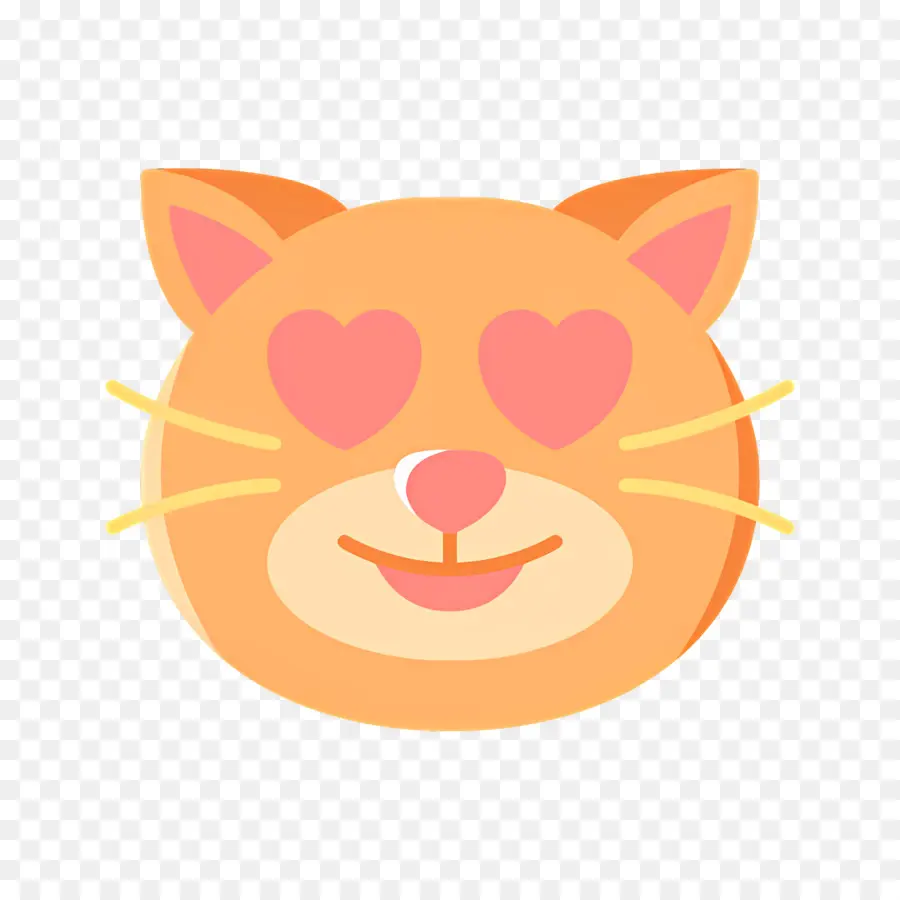 Chat Emoji，Visage De Chat PNG