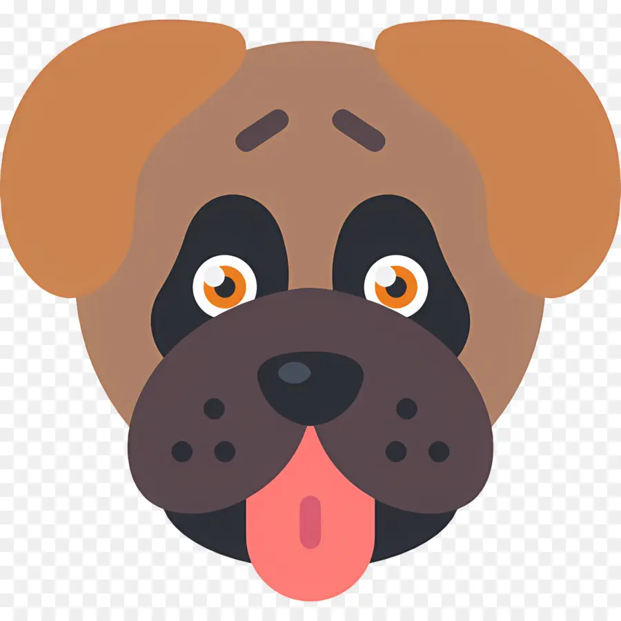 Emoji De Chien，Visage De Chien PNG