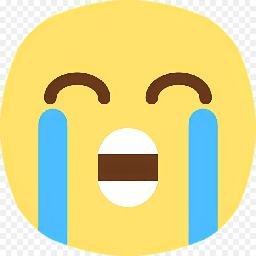 Emoji Qui Pleure，Visage Qui Pleure PNG