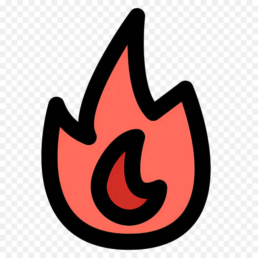 Emoji De Feu，Flamme PNG