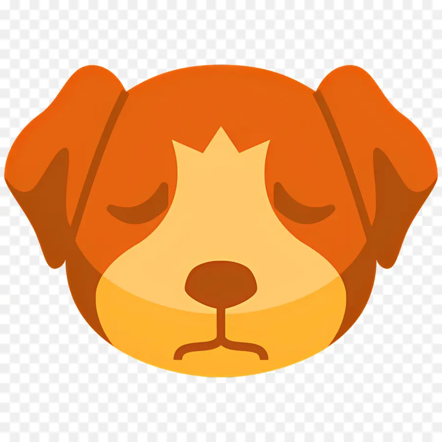 Emoji De Chien，Chien Rougissant PNG