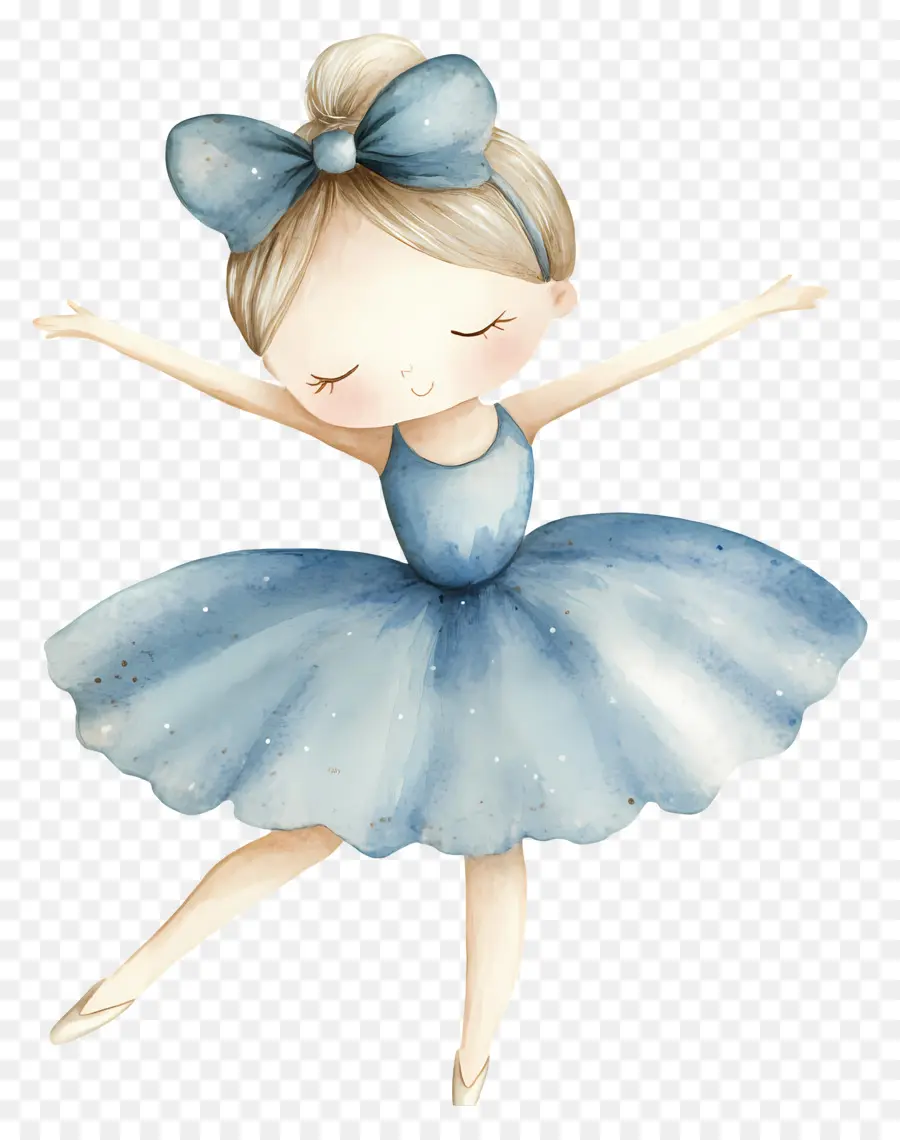 Ballet，Ballerine Bleue PNG