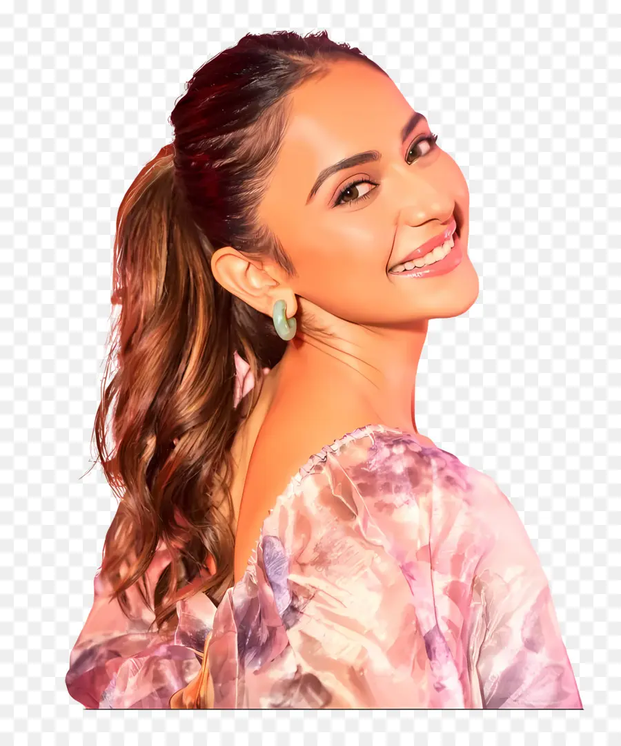 Rakul Preet Singh，Femme Souriante PNG