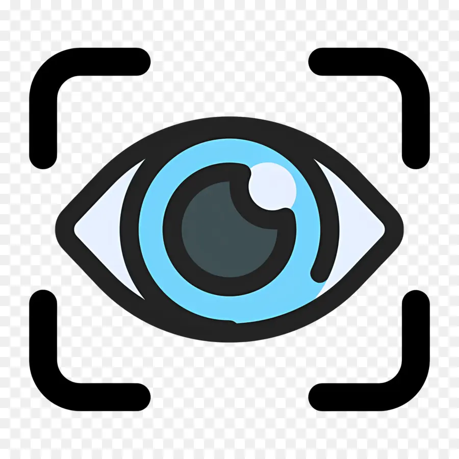 Scanner Oculaire，Oeil Avec Cible PNG