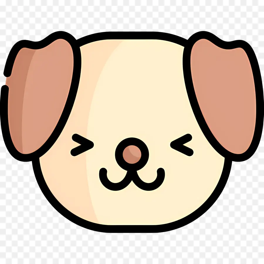 Emoji De Chien，Visage De Chien PNG