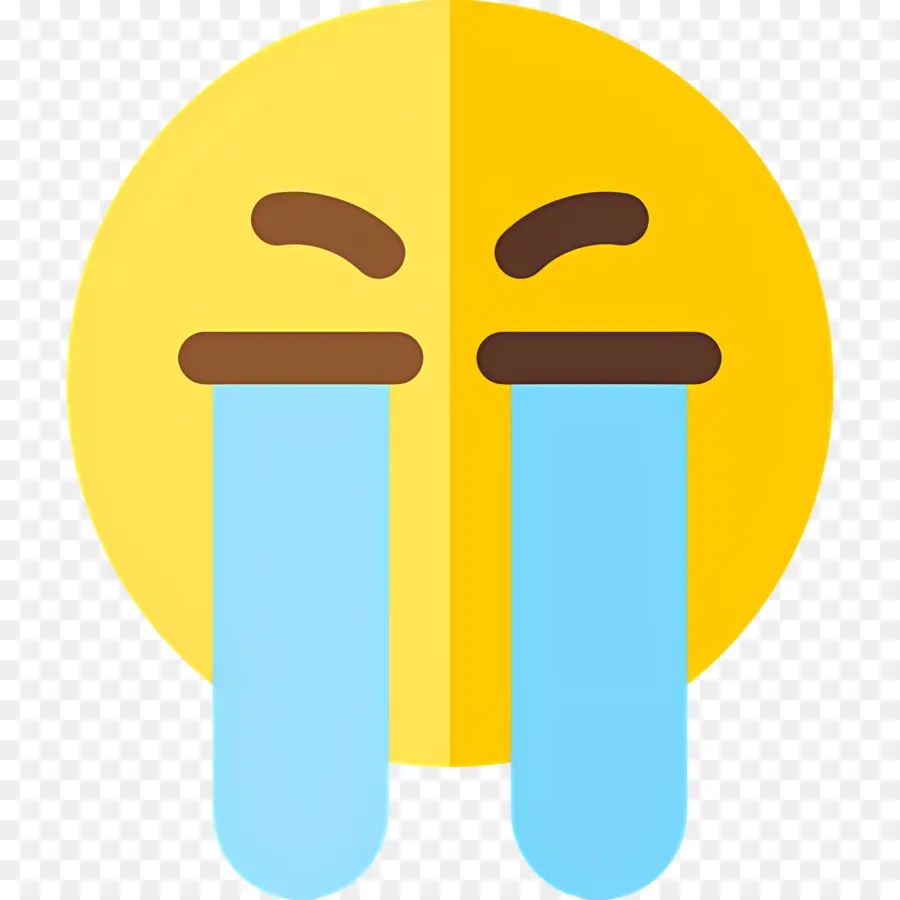 Emoji Qui Pleure，Larmes PNG