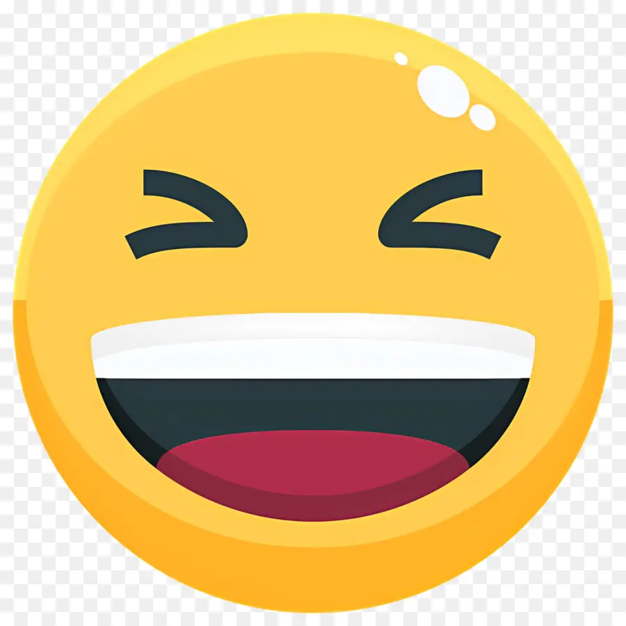 Rire Emoji，Emoji Riant PNG