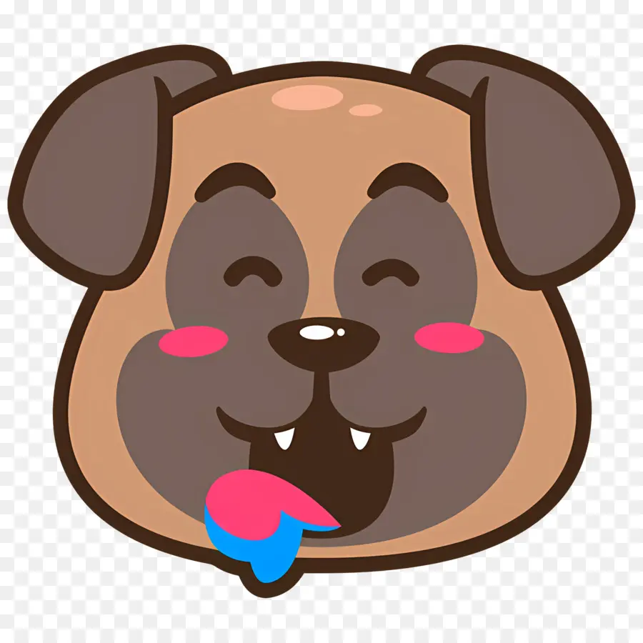 Emoji De Chien，Visage De Chien PNG