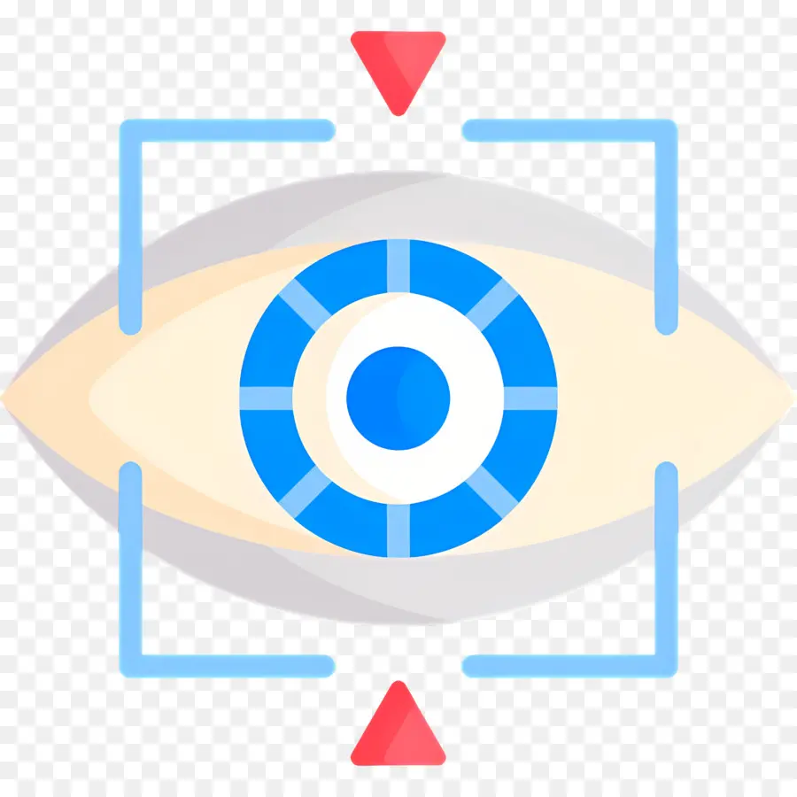 Scanner Oculaire，Oeil Avec Concentration PNG