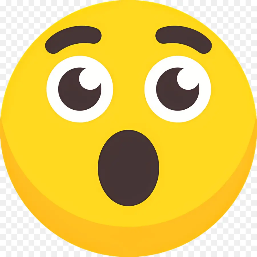 Emoji Choqué，Emoji Riant PNG