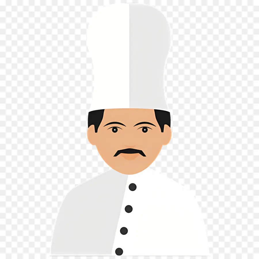 Cuisinier，Chef Avec Moustache PNG