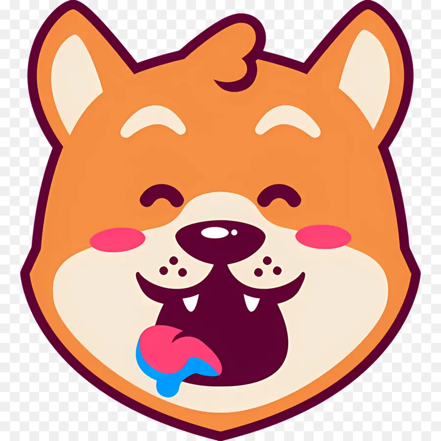 Emoji De Chien，Visage De Chien Mignon PNG