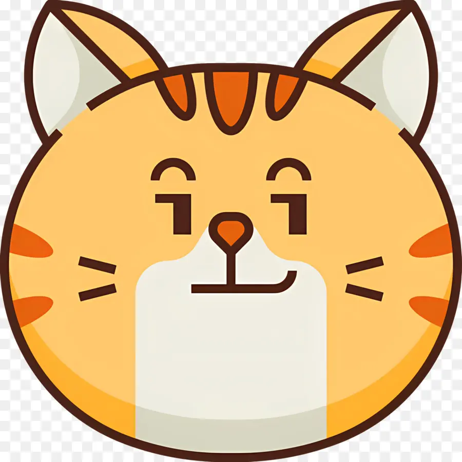 Chat Emoji，Chat Qui Fait Un Clin D'œil PNG