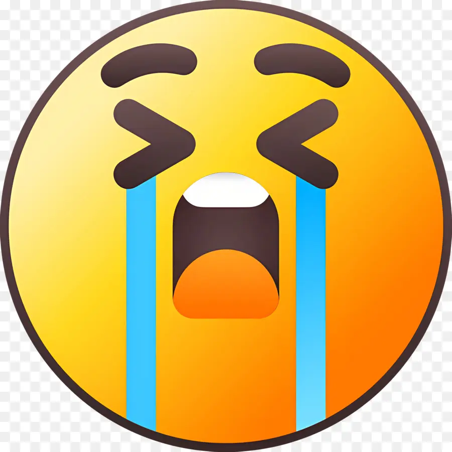 Emoji Qui Pleure，Larmes PNG