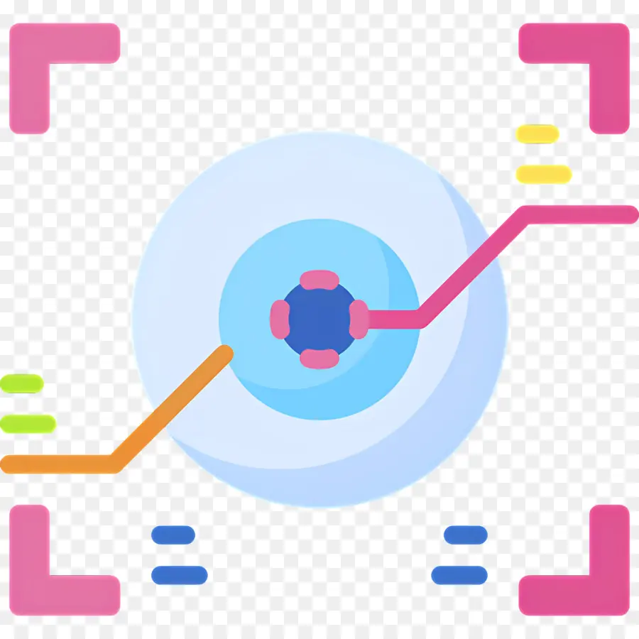 Scanner Oculaire，Icône D'analyse De Données PNG