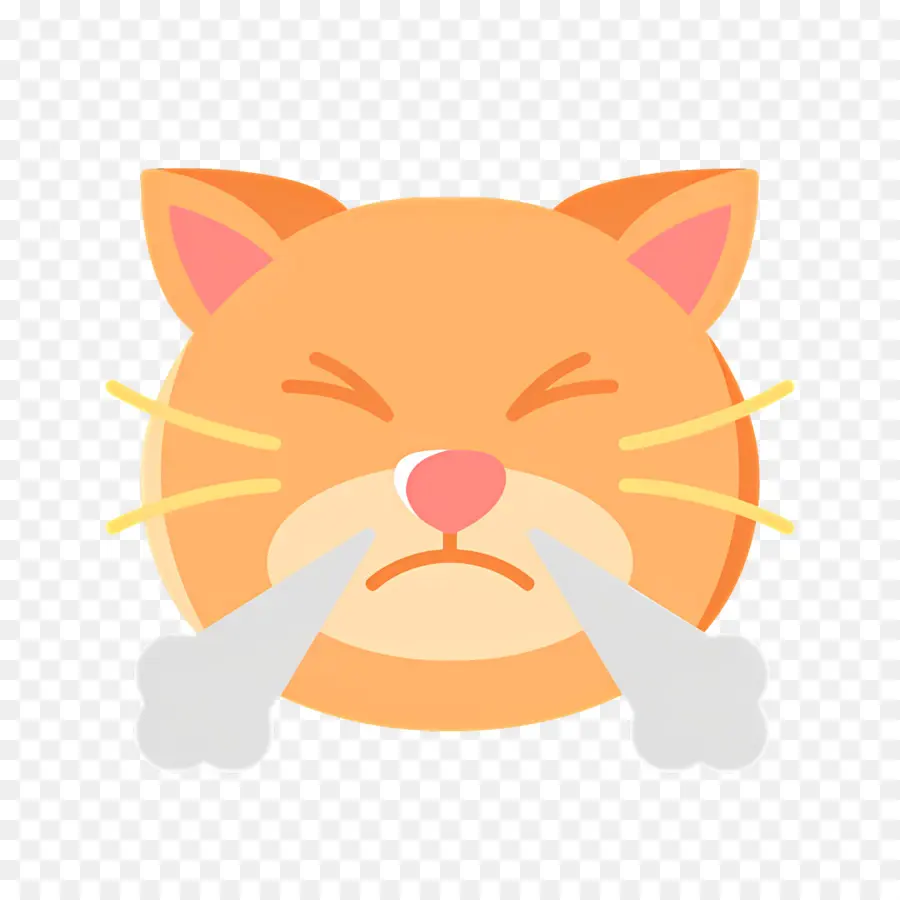 Chat Emoji，Visage De Chat PNG