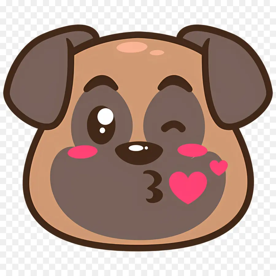 Emoji De Chien，Visage De Chien PNG