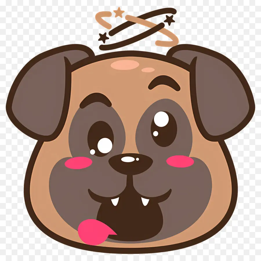 Emoji De Chien，Visage De Chien PNG