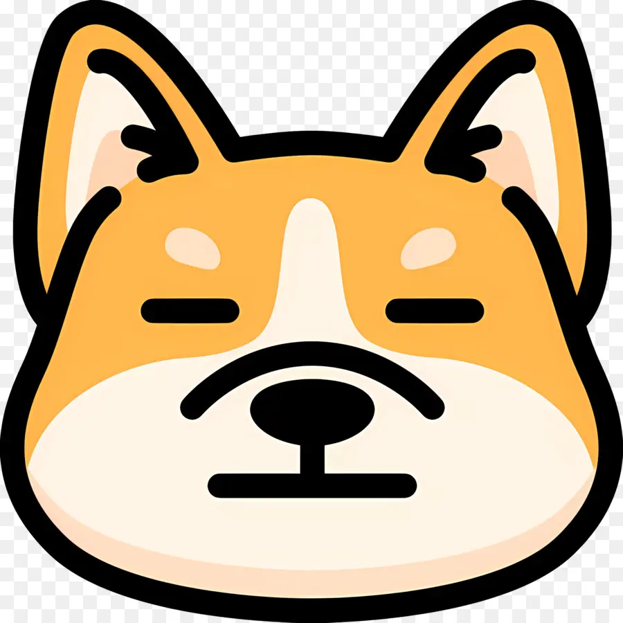 Emoji De Chien，Shiba Inu PNG