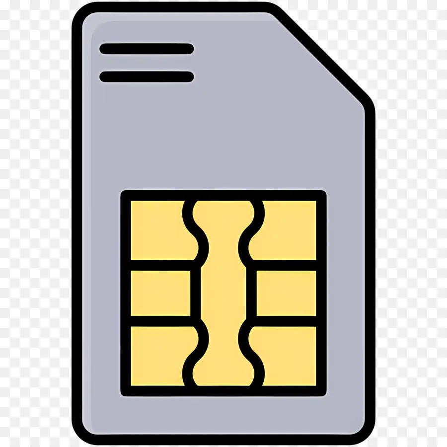 Mémoire Du Téléphone，Icône De La Carte Sim PNG