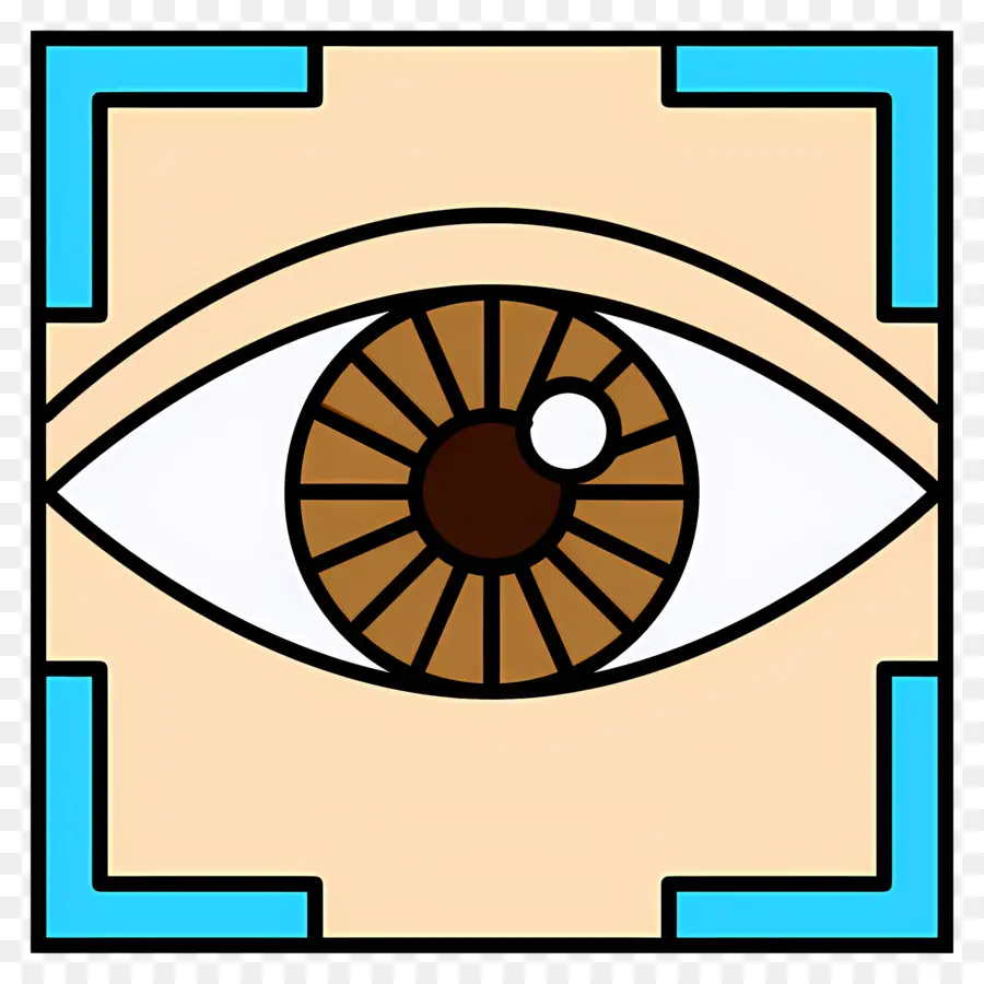 Scanner Oculaire，Œil PNG