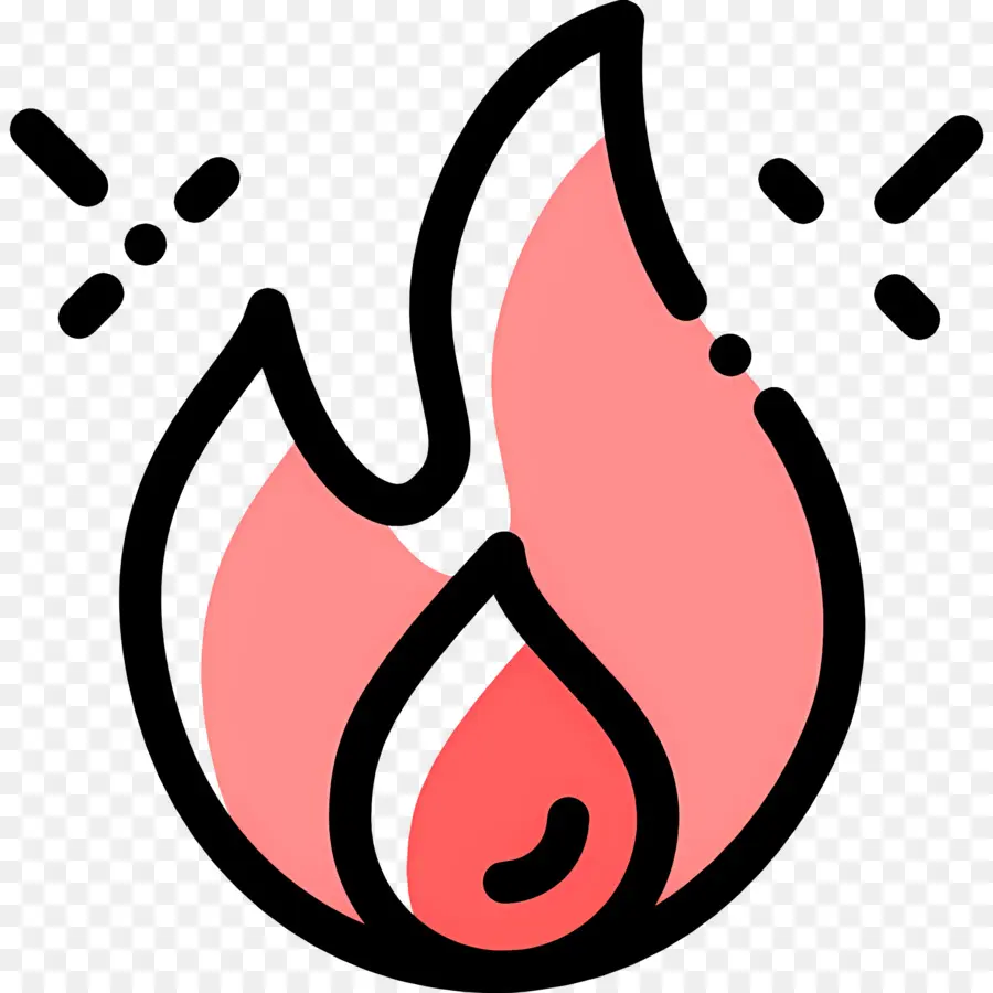 Emoji De Feu，Feu PNG