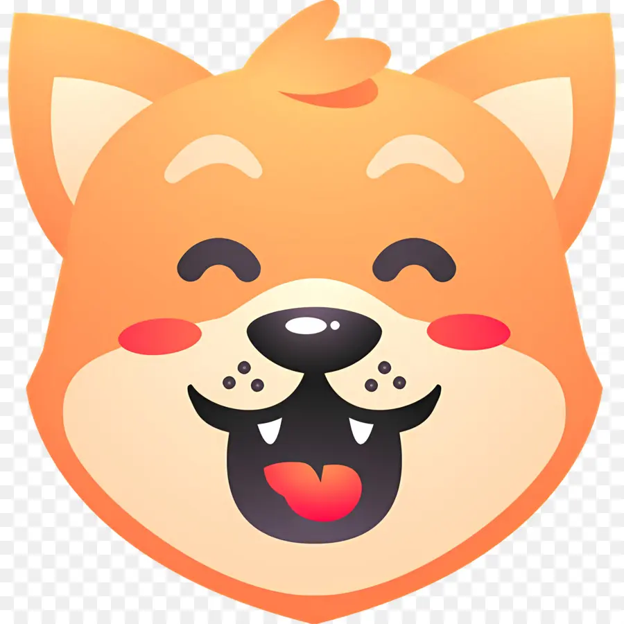 Emoji De Chien，Visage De Chien Mignon PNG