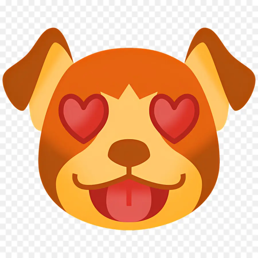 Emoji De Chien，Chien D'amour PNG