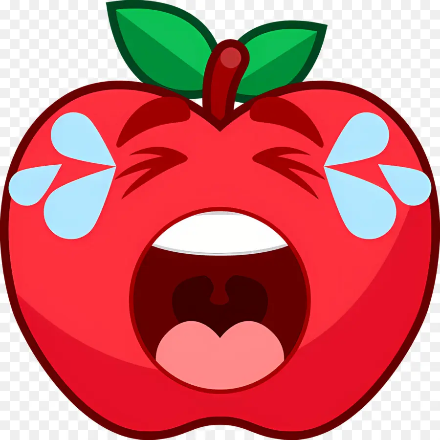 Emoji Qui Pleure，Pomme Qui Pleure PNG