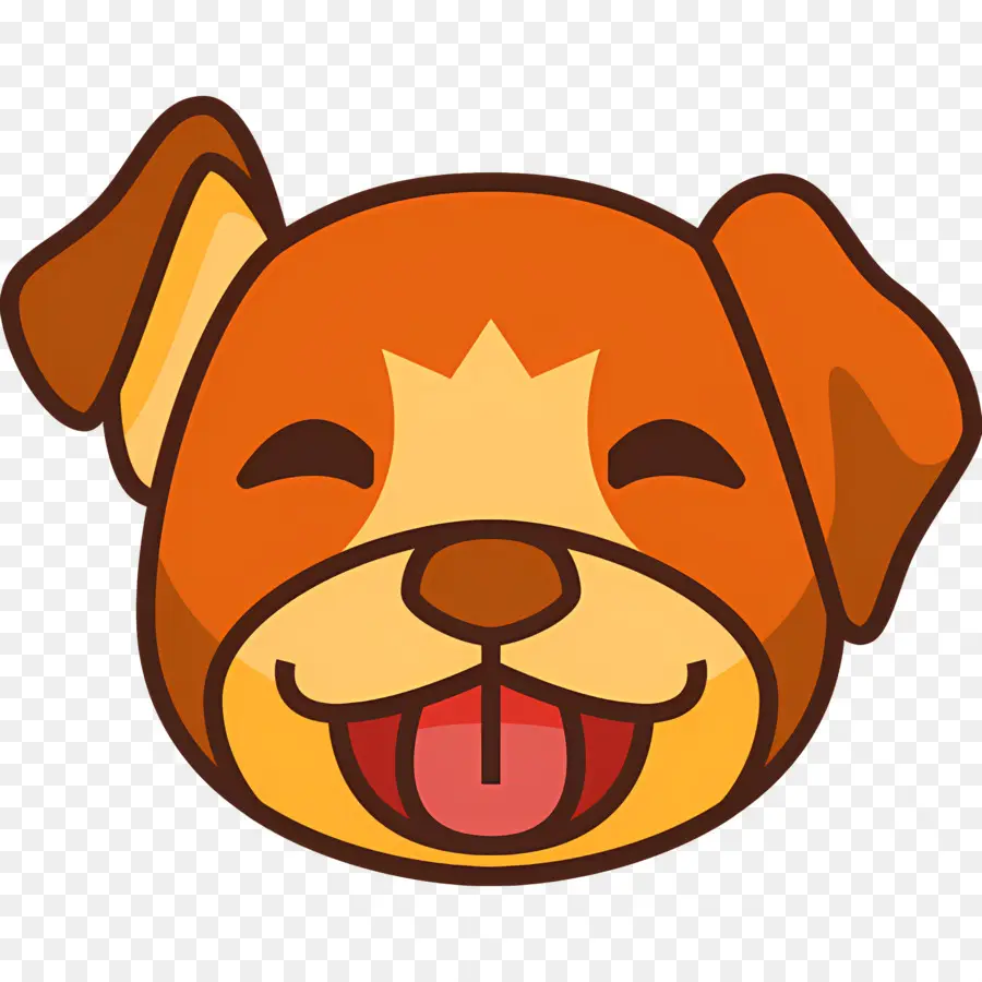 Emoji De Chien，Visage De Chien PNG