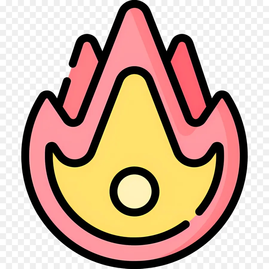 Emoji De Feu，Flamme PNG